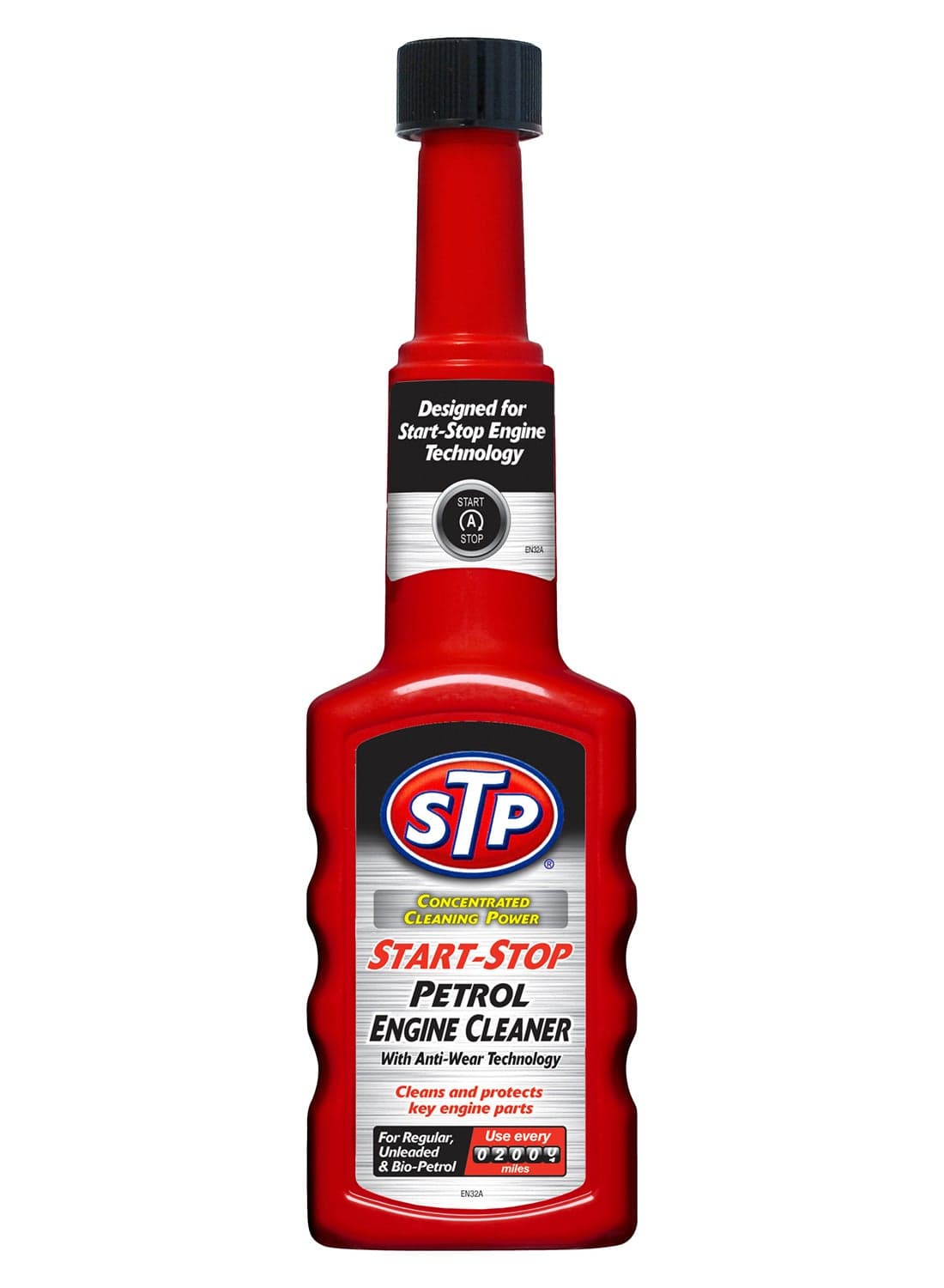 Start-Stop Petrol Engine Cleaner 200Ml, Cleans And Protects Key Engine Parts, For Regular, Unleaded, And Bio-Petrol, 1 Piece