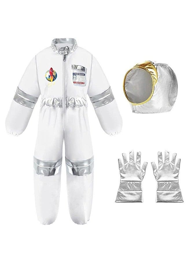 Space Suit Astronaut Role-Play Costume Set Size M(110-120cm)