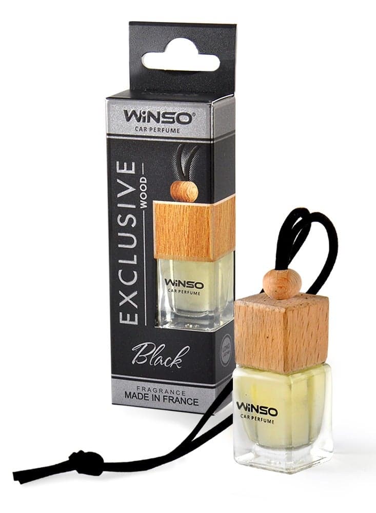 Car Air Freshener Exclusive Wood Black a Fragrance With luxurious enchanting Aroma. Fragrance is made in France C45