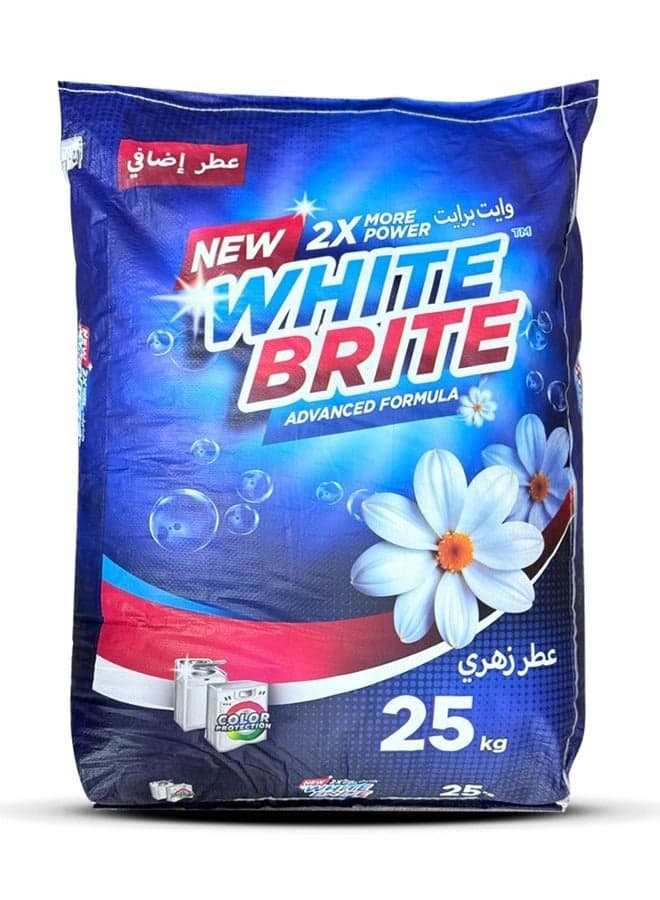 Laundry Detergent Powder 25kg for All Kind Cloths– Powerful Stain Removal, Fresh Floral Scent, Gentle on Skin