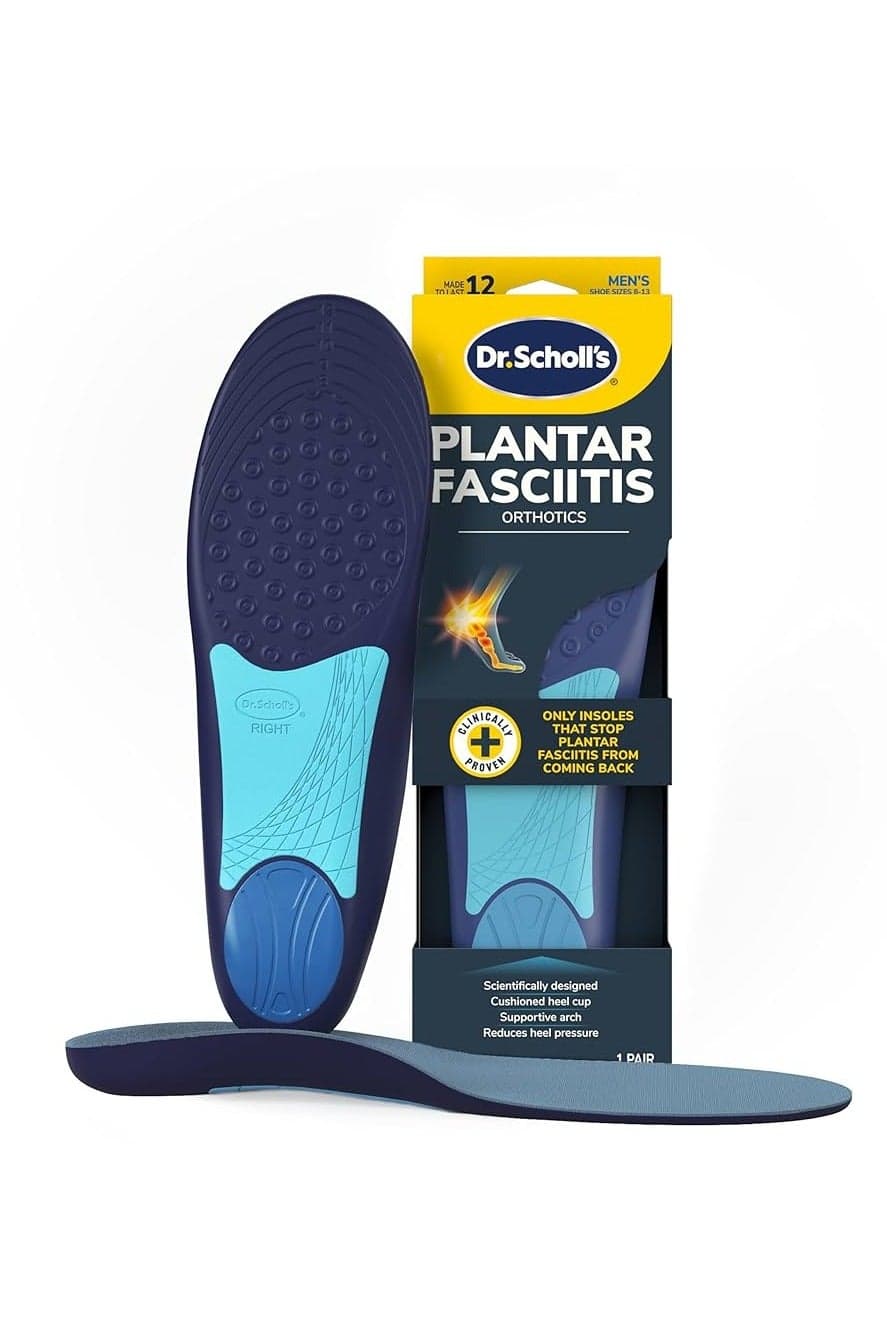 Plantar Fasciitis All-Day Pain Relief Orthotics Men (size 8-13)