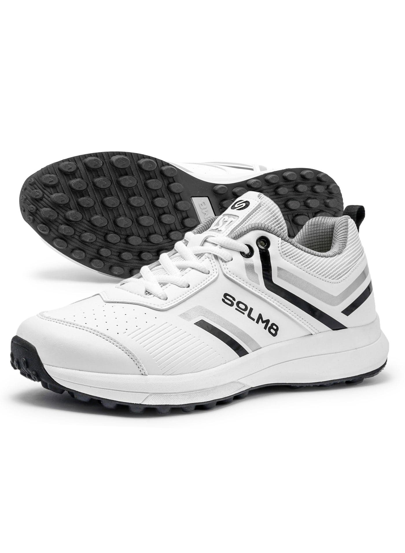 SOLM8 S1 Rubber Spikes - Lightweight Cricket Shoes for Men and Women - Durable Grip, Superior Protection (2025 Edition)