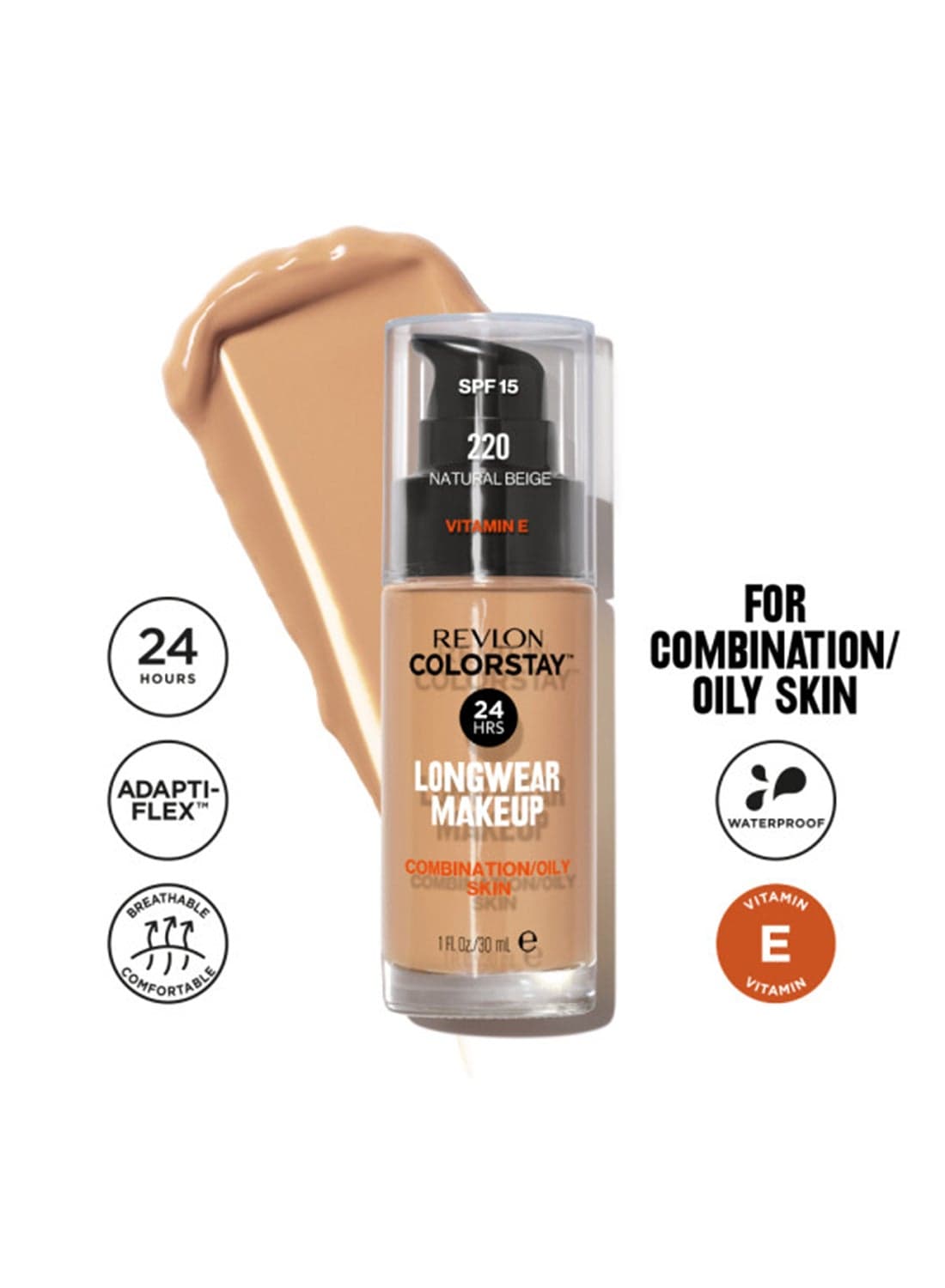 ColorStay Liquid Foundation SPF 15 Natural Beige 220