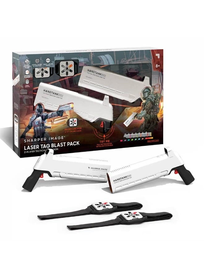 2-Player Laser Tag Handtank Battle Pack