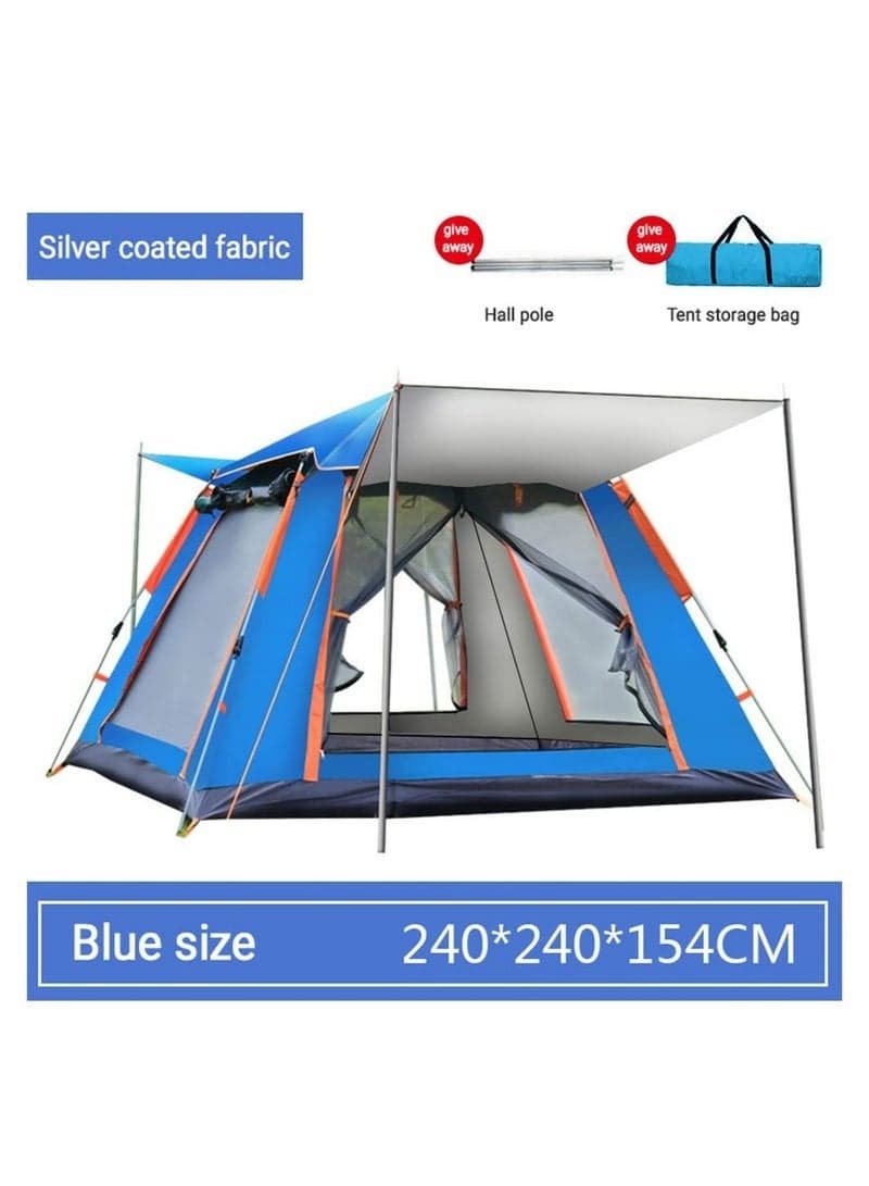 Camping Tent - 5-8 Person Family Tent Instant Easy Set up Tent with Carry Bag, Waterproof Windproof Pop Up Tent for Camping, Hiking, Mountaineering