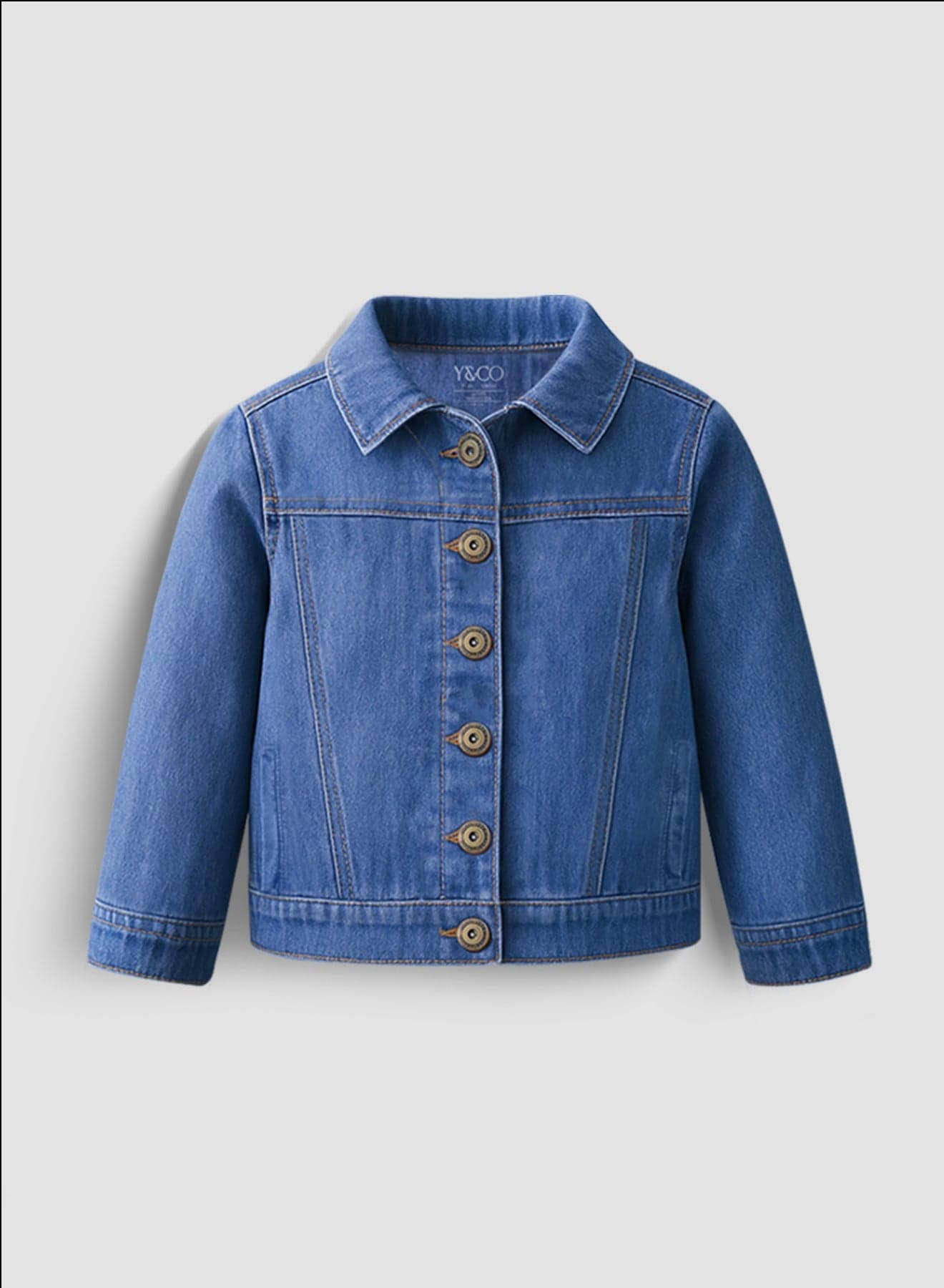 Denim Shank Jacket for Girls