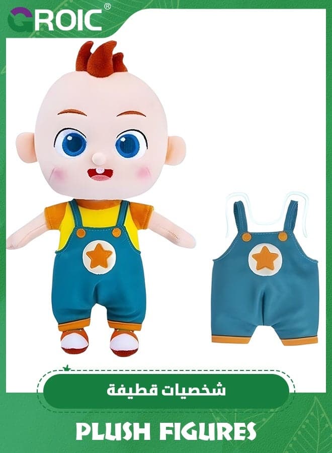 35cm Little Boy Baby Snuggle Plush Doll, Cartoon Plush Doll for Boys and Girls,Cute Cuddle Gift for Kids,Super Baby Plush Doll