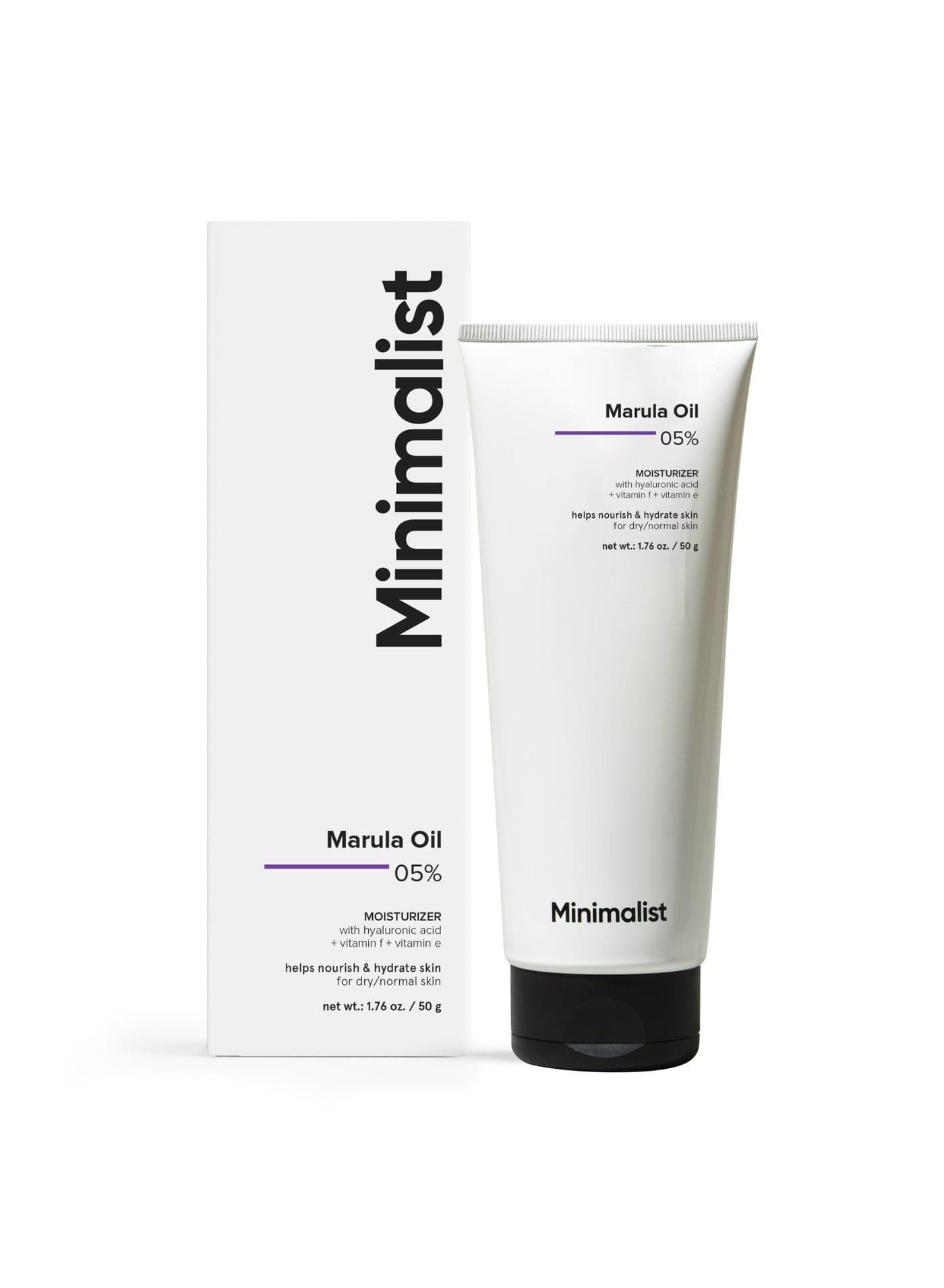 Moisturizing Face Cream for Dry Skin to Normal Skin| Hyaluronic Acid and Marula Oil 5% for All Day Moisturization & Hydration, Barrier Repair Face Cream| Non Comedogenic and Acne Safe