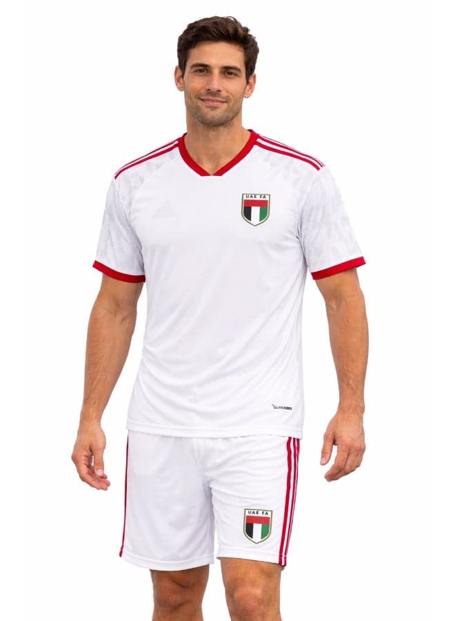 UAE National Football Team Men’s Jersey Set – Sports T-Shirt & Shorts Kit, Breathable Comfortable Football Wear