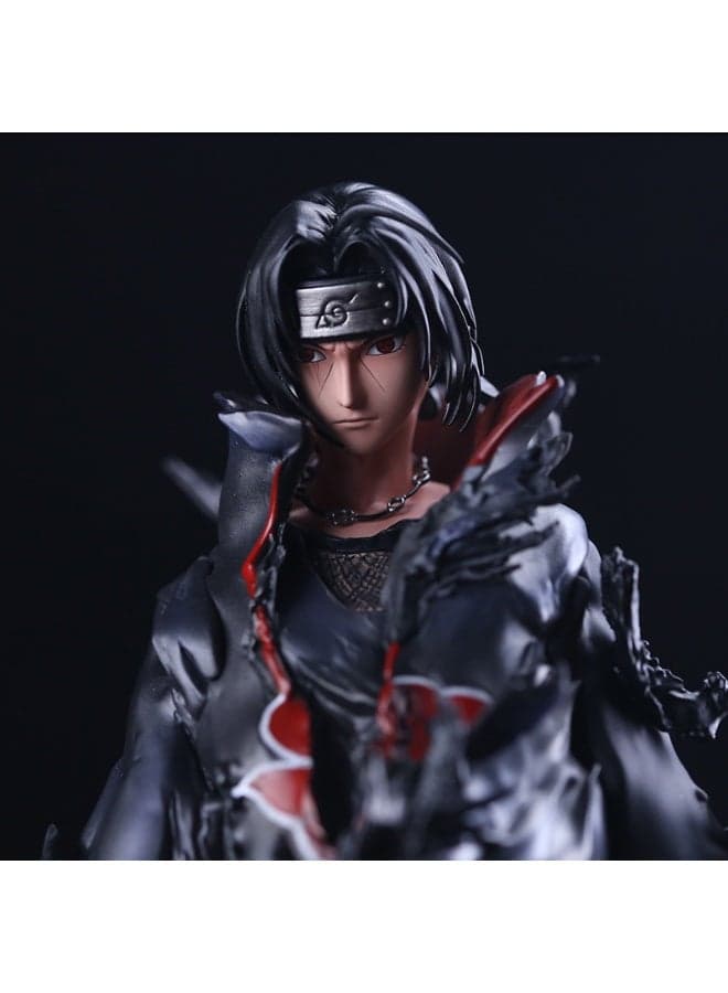 Naruto Iron Curtain Uchiha Itachi with Enigmatic Aura, Trendy Anime Figure, Perfect for Decoration and Gifting