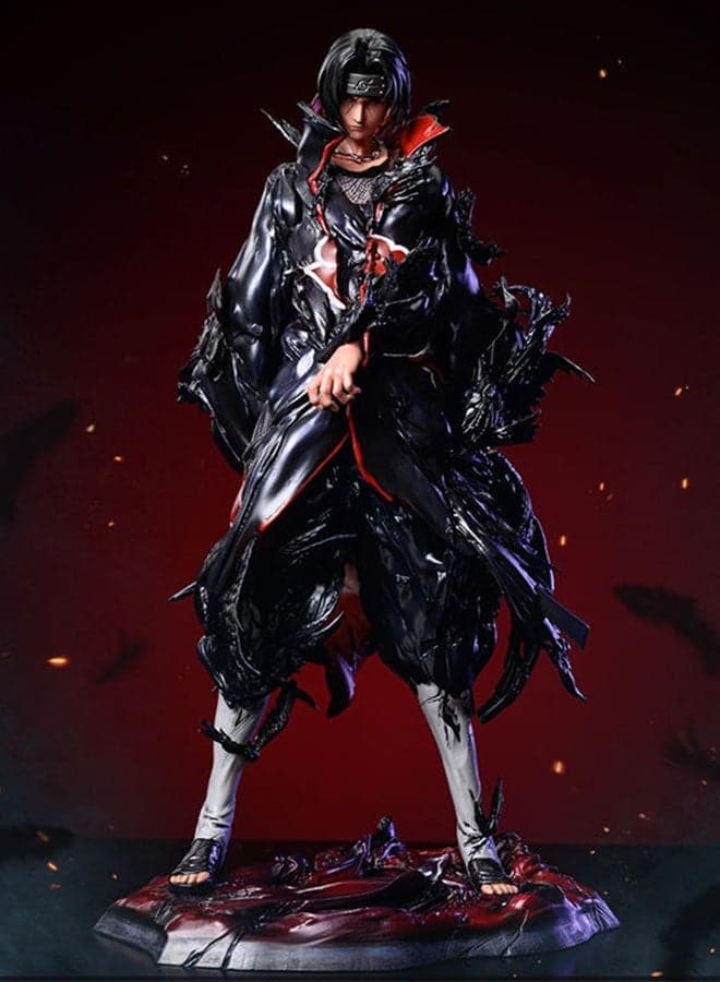 Naruto Iron Curtain Uchiha Itachi with Enigmatic Aura, Trendy Anime Figure, Perfect for Decoration and Gifting