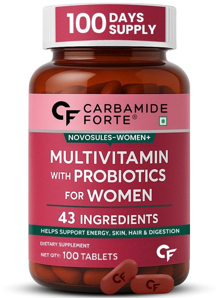 Multivitamin For Women With 43 Ingredients 100 Veg Tablets