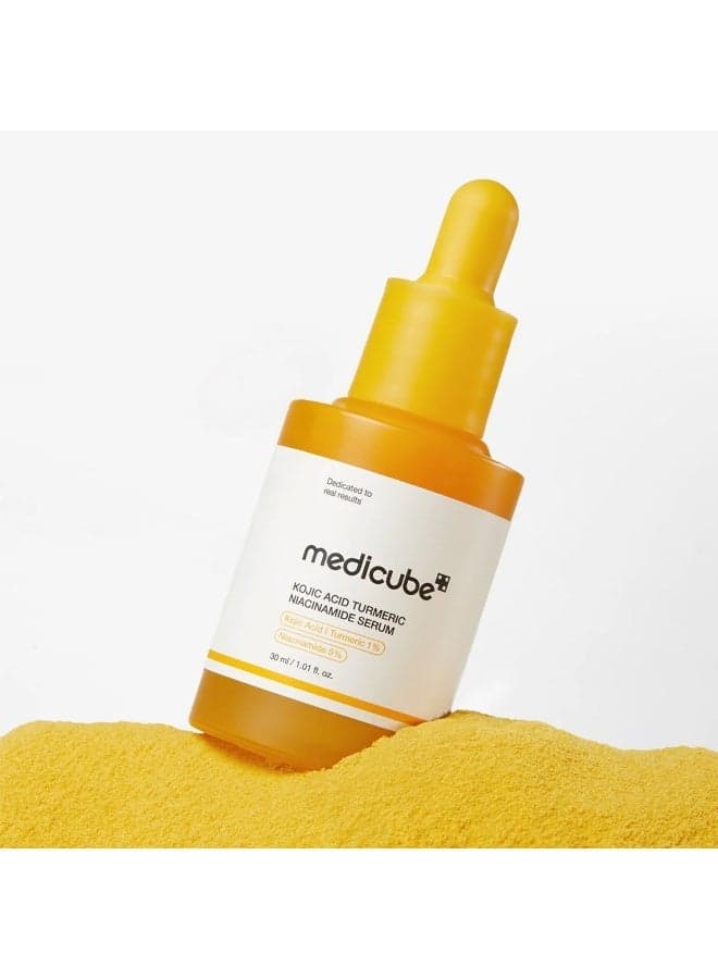 Kojic Acid Turmeric Clarifying & Balancing Capsule Serum (30ml) for Dark Spots & Uneven Skin Tone, Brightening Face Serum for Hyperpigmentation, Spot Correction & Radiant Glow, Lightweight Daily Formula