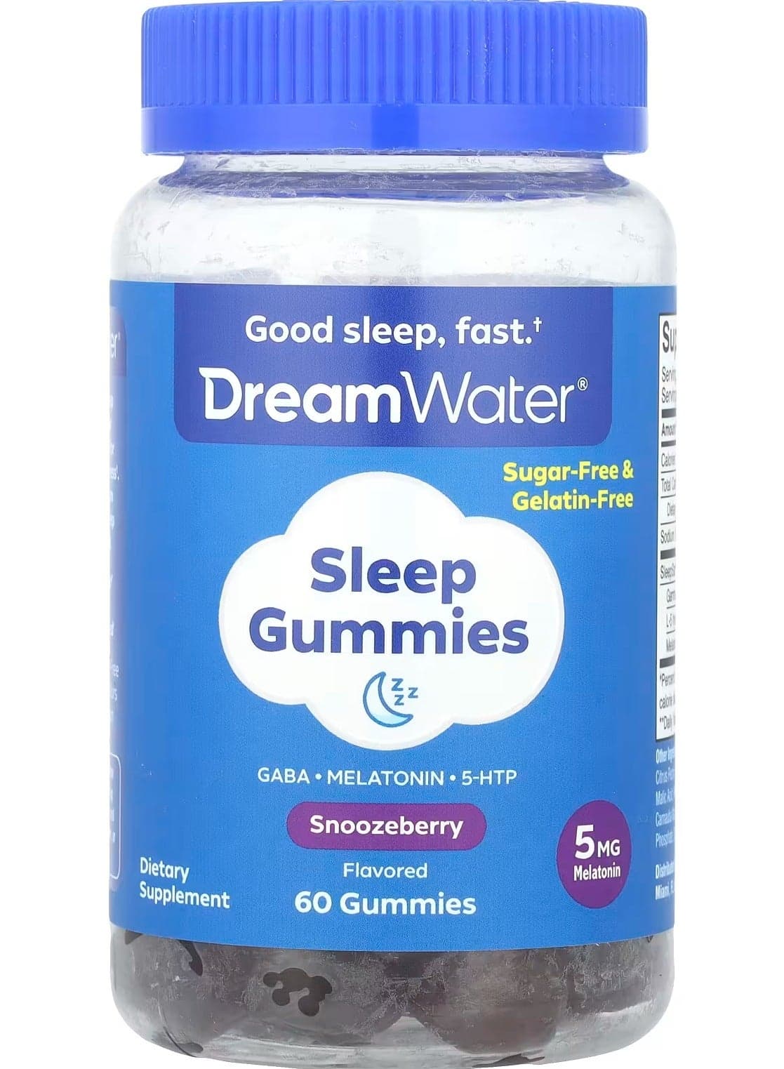 Sleep Gummies, Snoozeberry, 60 Gummies