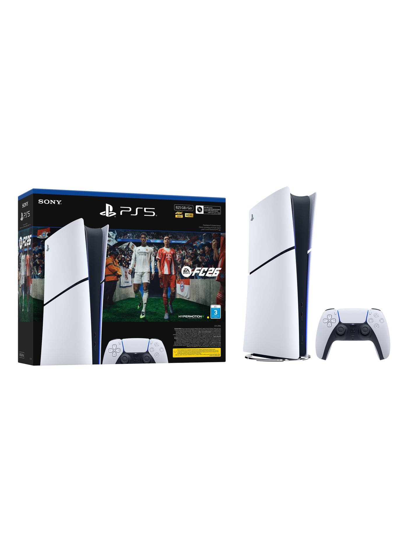 PlayStation 5 Digital Edition with EA SPORTS FC 26 Bundle