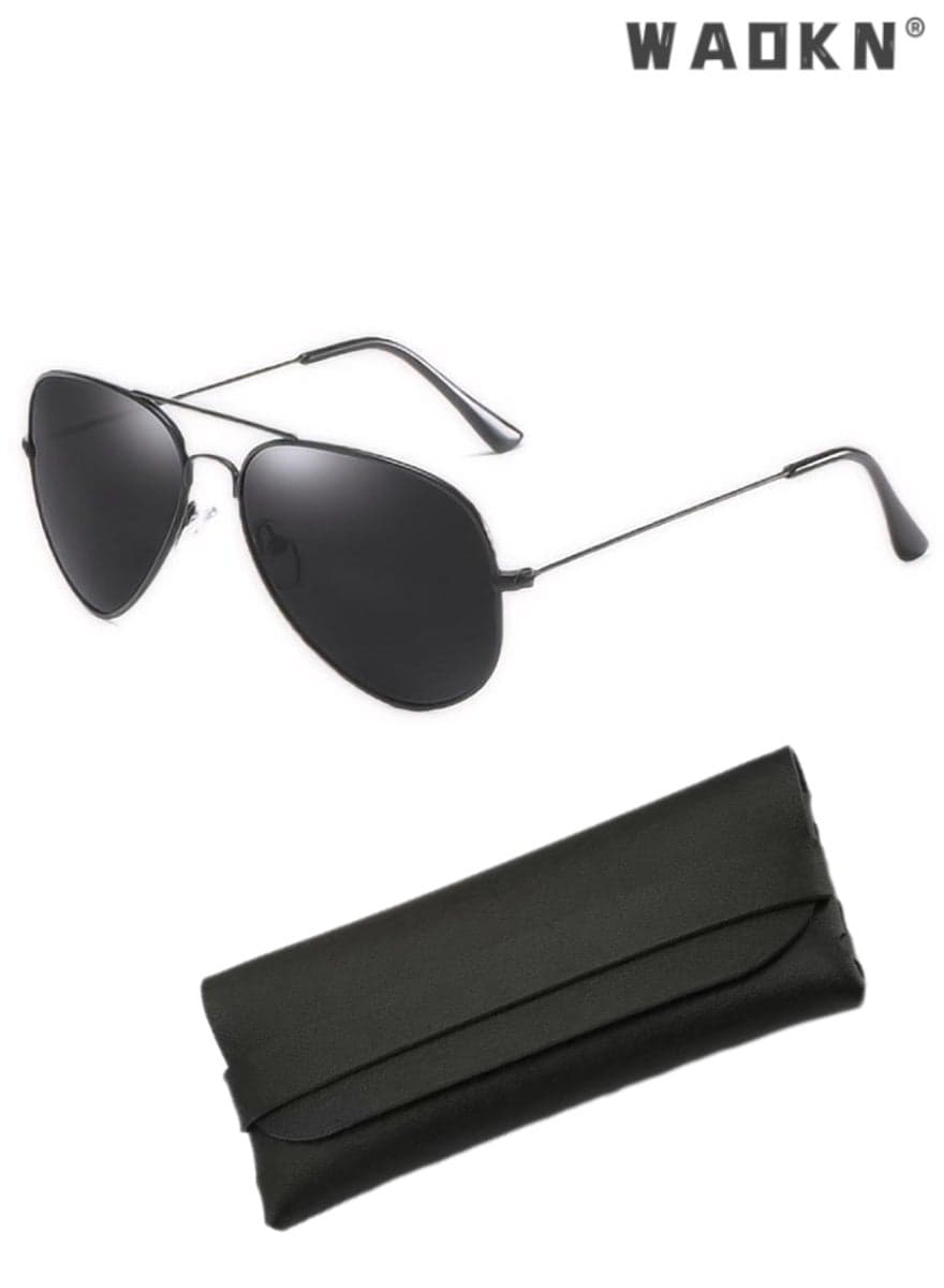 Polarized Aviator Sunglasses for Women and Men,Classic Driving Ladies Sun Glasses, Metal Frame Sun Glasses Retro Shades for Mens Driving Outdoor Military Style 100% UV400 Protection