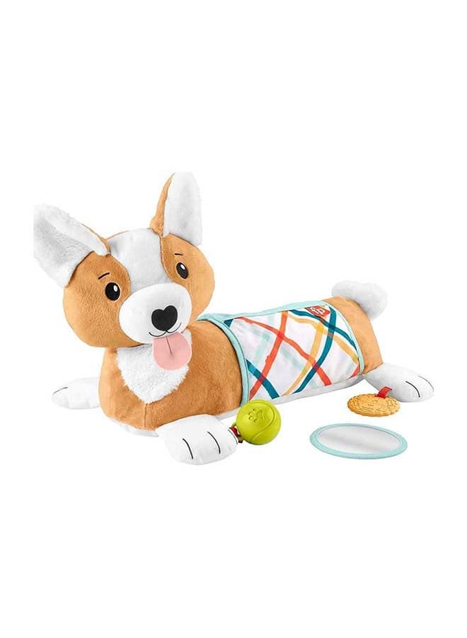Fisher-Price 3-in-1 Puppy Tummy Wedge Baby Toy