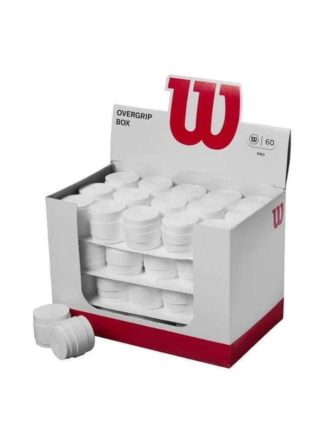 Wilson Pro Box White 60 Overgrips