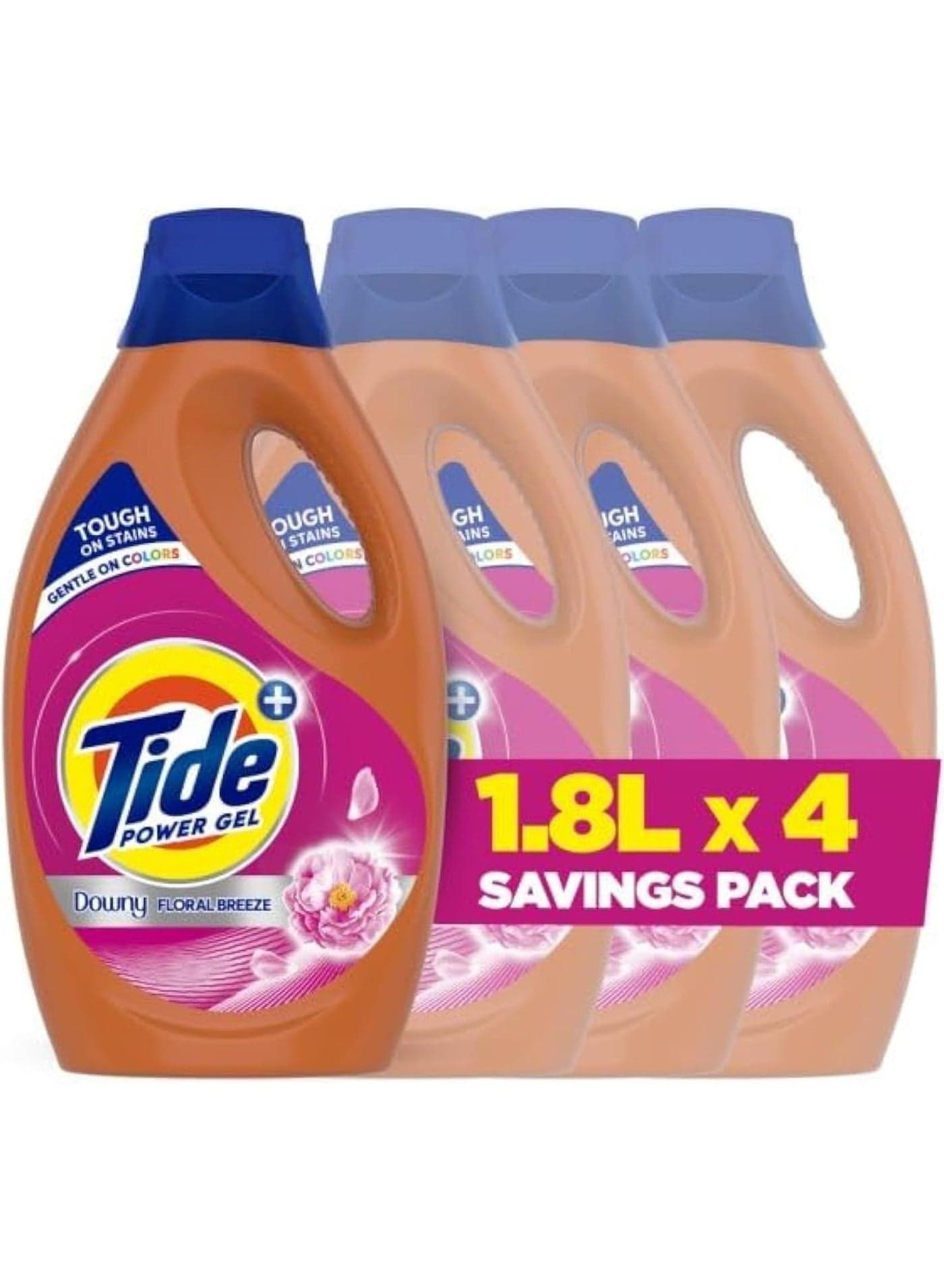 Laundry Detergent Power Gel Floral Breeze 4 x 1.8L