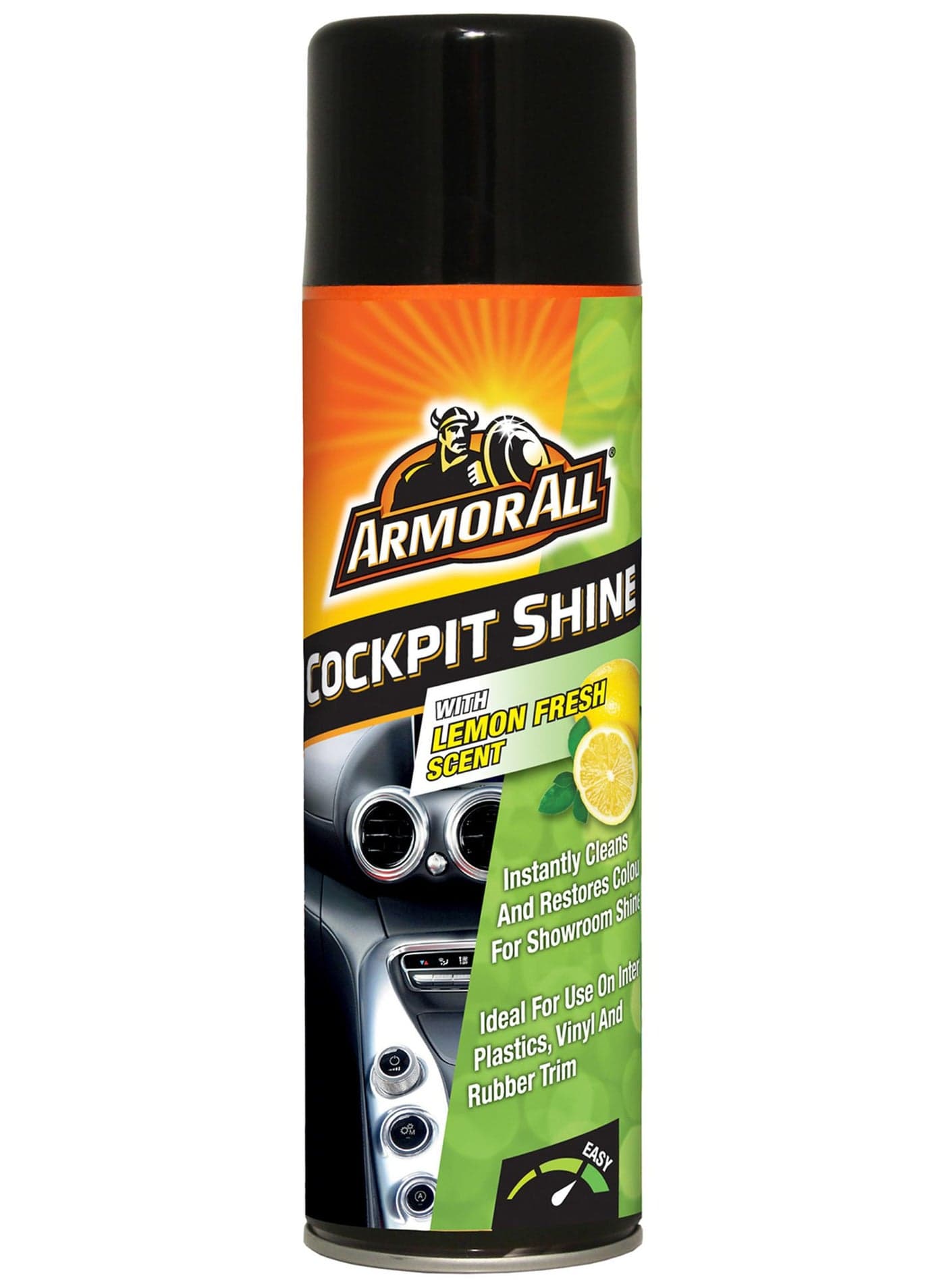 Cockpit Shine, Lemon Fresh 500Ml, Instant Shine And Restoration, 1 Piece
