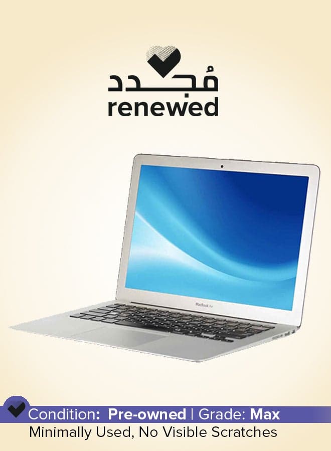 Renewed - Macbook Air A1466 (2015) Laptop With 13.3-Inch Display,Intel Core i5 Processor/5th Gen/8GB RAM/256GB SSD/1.5GB Intel HD Graphics Silver Silver