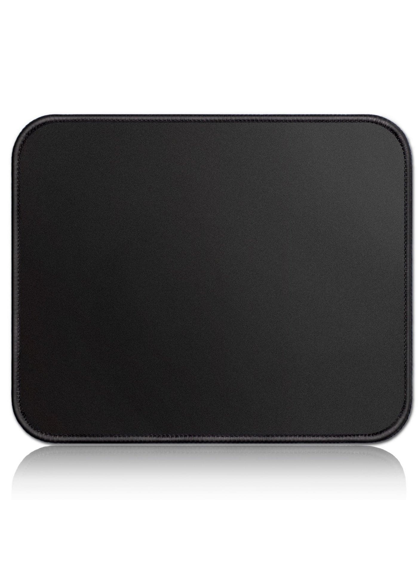 Gaming Mouse Pad Comfortable Small Mouse Pads With Stitched Edges Mousepad for Computer, Laptop, Home & Office Non-Slip Rubber Base Black (260 x 210 mm) 9453