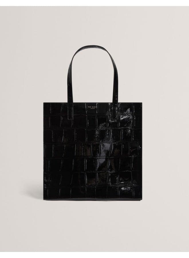 Croc Effect Large Icon Bag