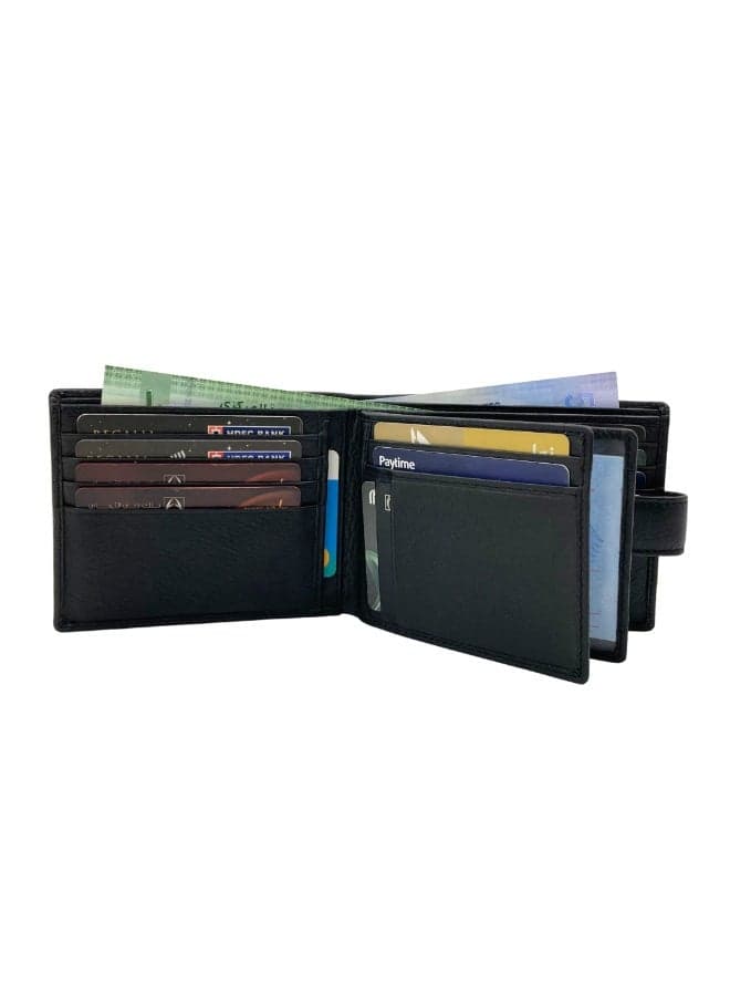 Laveri Men RFID Leather Wallet – Slim Bifold Credit Card Holder