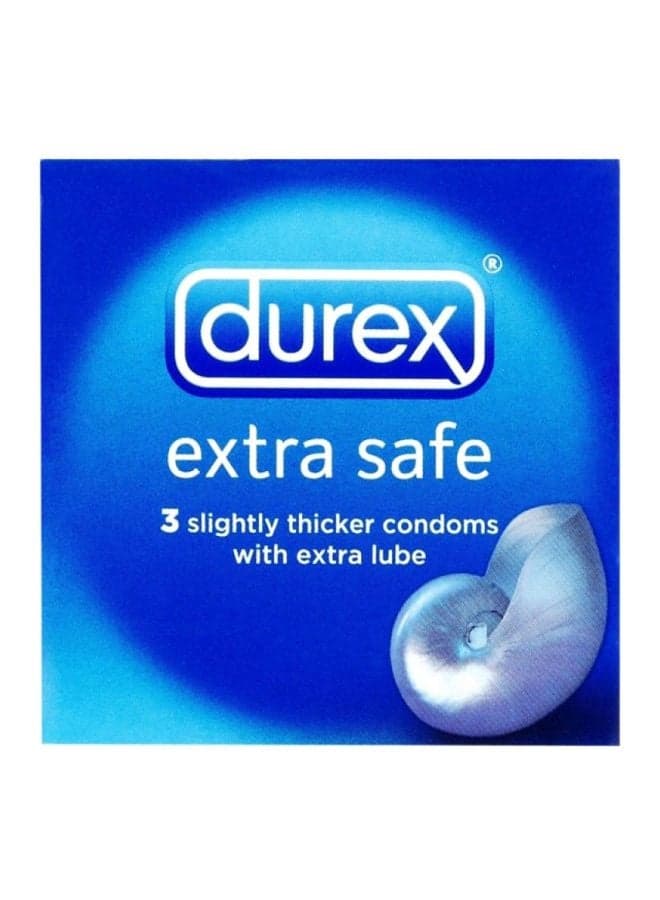 3-Piece Extra Safe Condoms