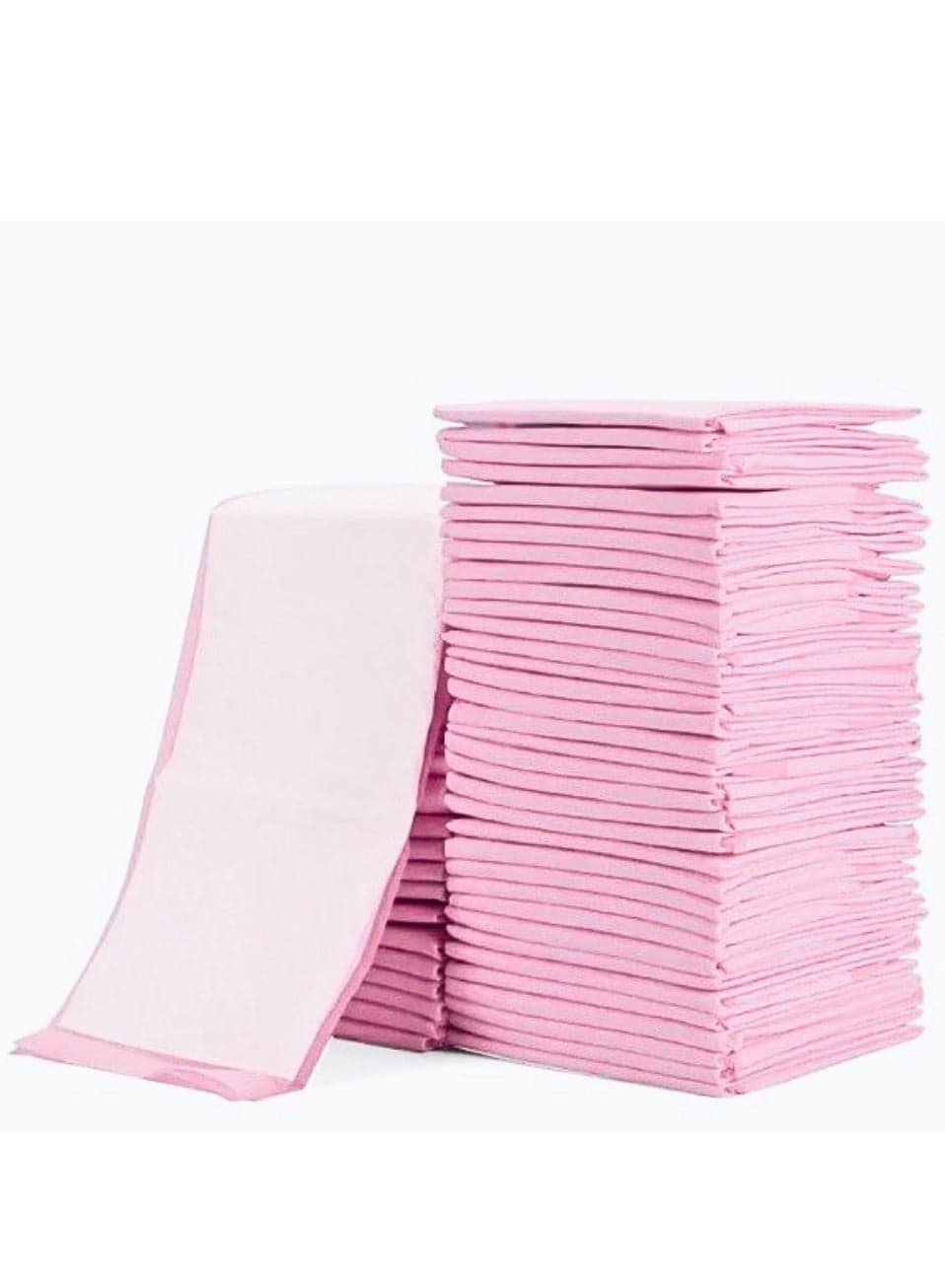 Disposable Changing pads Pink (Pack Of 30) for Baby 60 cm X 45 cm Soft Ultra Absorbent Waterproof Diaper Mess-Free Changing Mat Liners Baby Changing Mat Cover Bed Pads