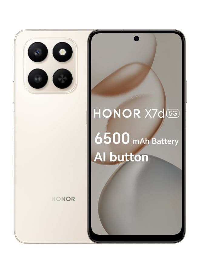 X7d 5G Dual SIM Desert Gold 8GB RAM 256GB - Middle East Version