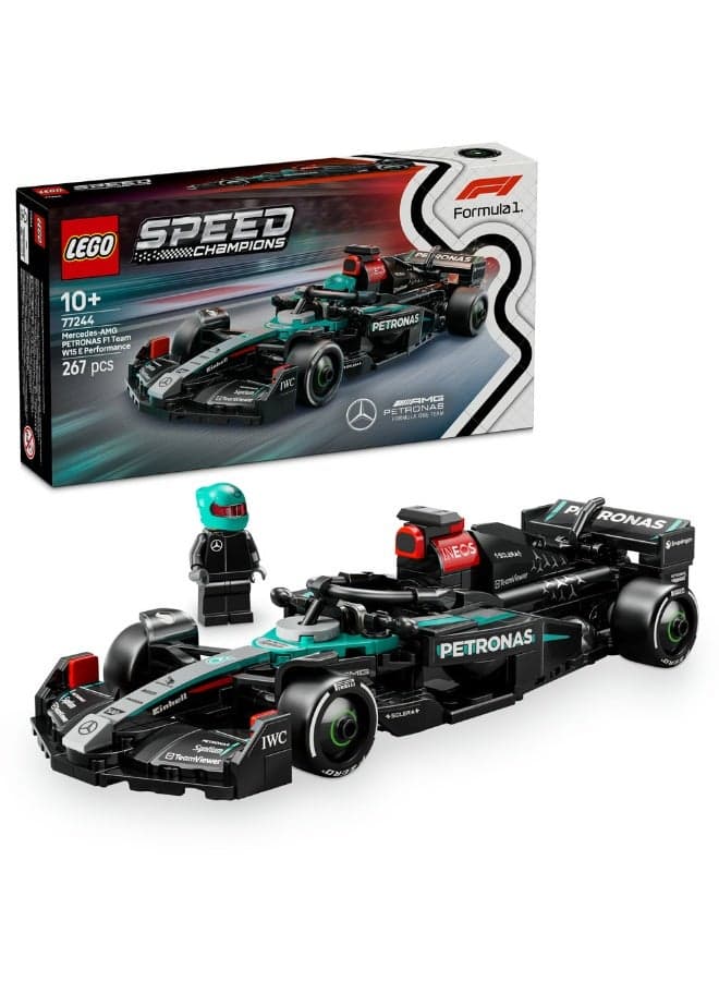 Speed Champions Mercedes-AMG F1 W15 Race Car Toy 77244 (Age 10+, 267 Pieces)
