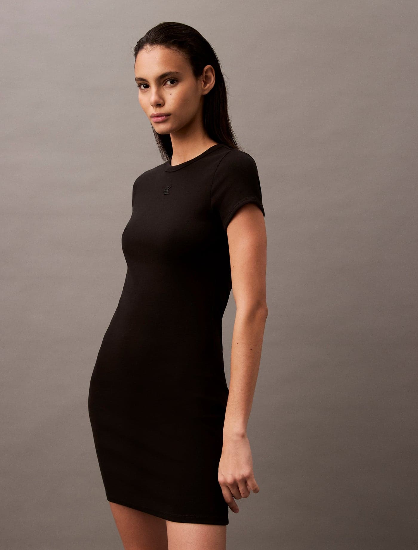 Soft Stretch Cotton T-Shirt Dress