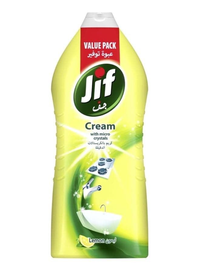 Cream Cleaner With Micro Crystals Technology Lemon