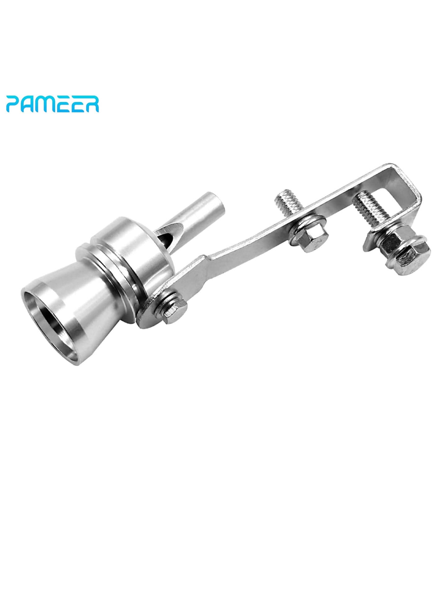 Aluminum Alloy Exhaust Turbo Sound Whistle Simulator, Turbo Sound Exhaust Muffler Pipe Whistle Car Roar Maker, Car Blow off valve Tip Simulator Whistler Tail Pipe.