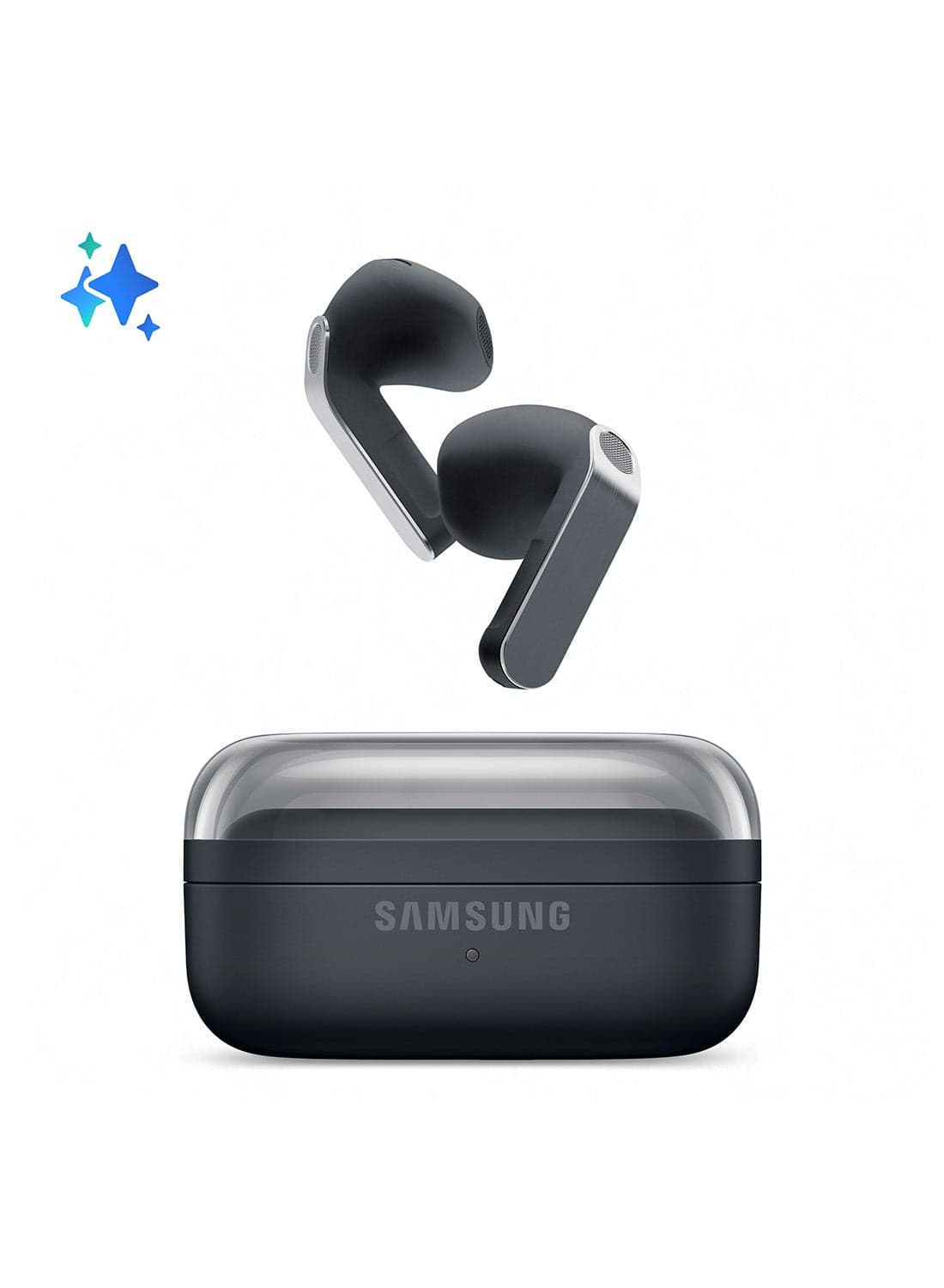 Galaxy Buds4, Real Metal Blade, 1-way Speaker, Super Clear Call, Adaptive Noise Control, Seamless Connection Black Black