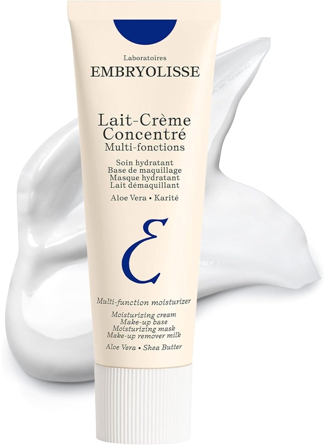 Embryolisse Lait-Crème Concentré Multi-Function Moisturizer 75ml – Nourishing Face Cream, Makeup Primer & Hydrating Mask for Smooth Radiant Skin