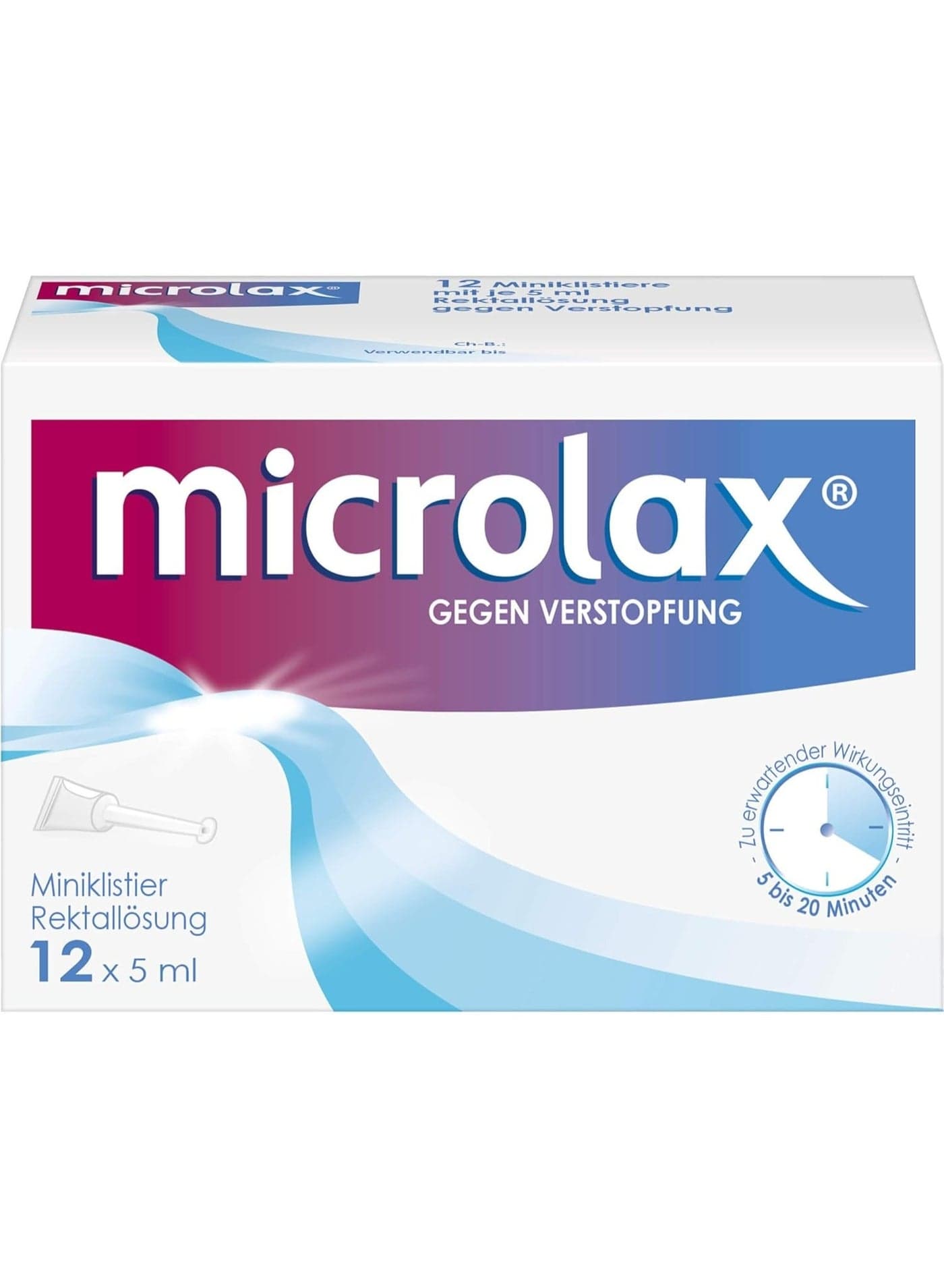 MICROLAX Rectal Solution Enemas 12 x 5 ml