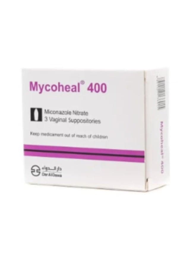 Mycoheal 400Mg Vagi Supp 3S