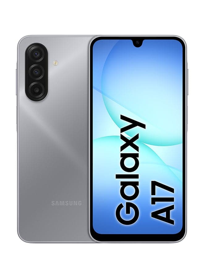 Galaxy A17 Dual SIM 4G Gray 6GB RAM 128GB - Middle East Version