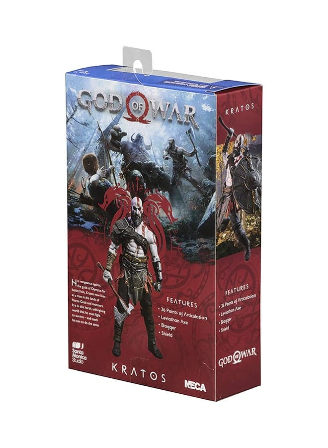 War Kratos Action Figure Toy 7-Inch 7inch
