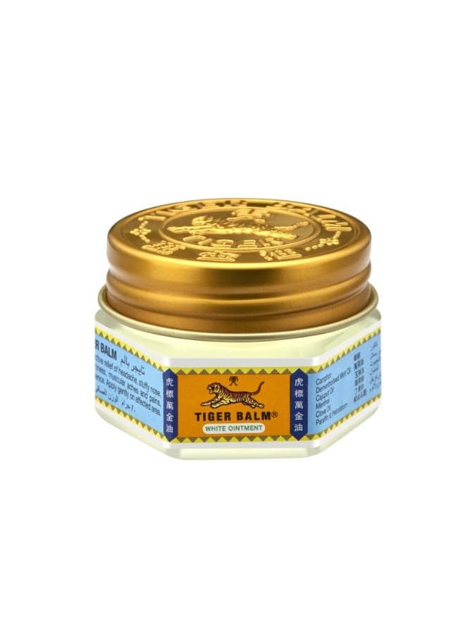 Balm White Ointment | Headache Remedies, Relieves Stuffy Nose, Flatulence and Itch Due To Insect Bites | Fast Acting Pain-Relief Properties | 10gm