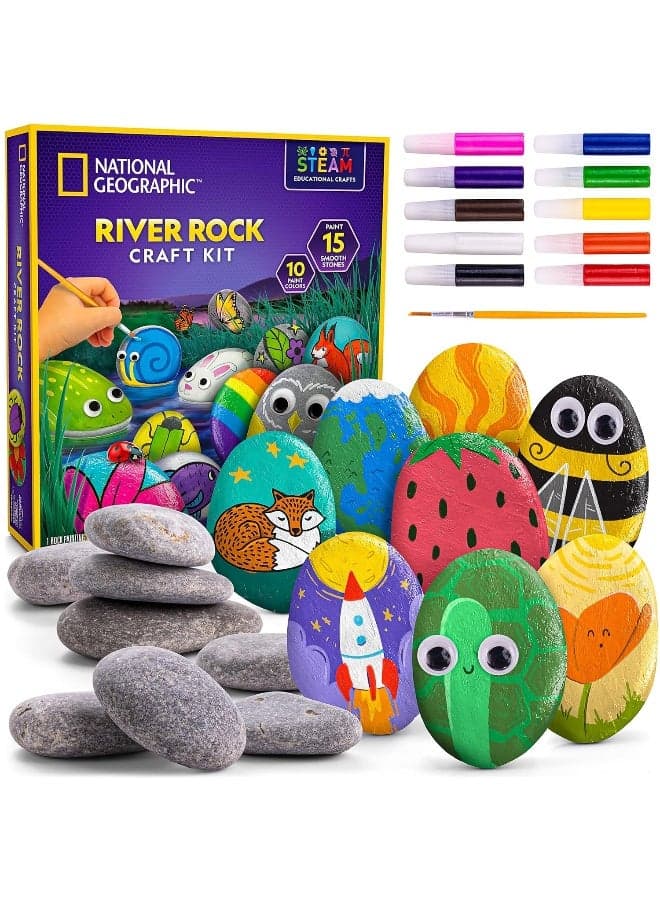 National Geographics River Rock Craft Kit