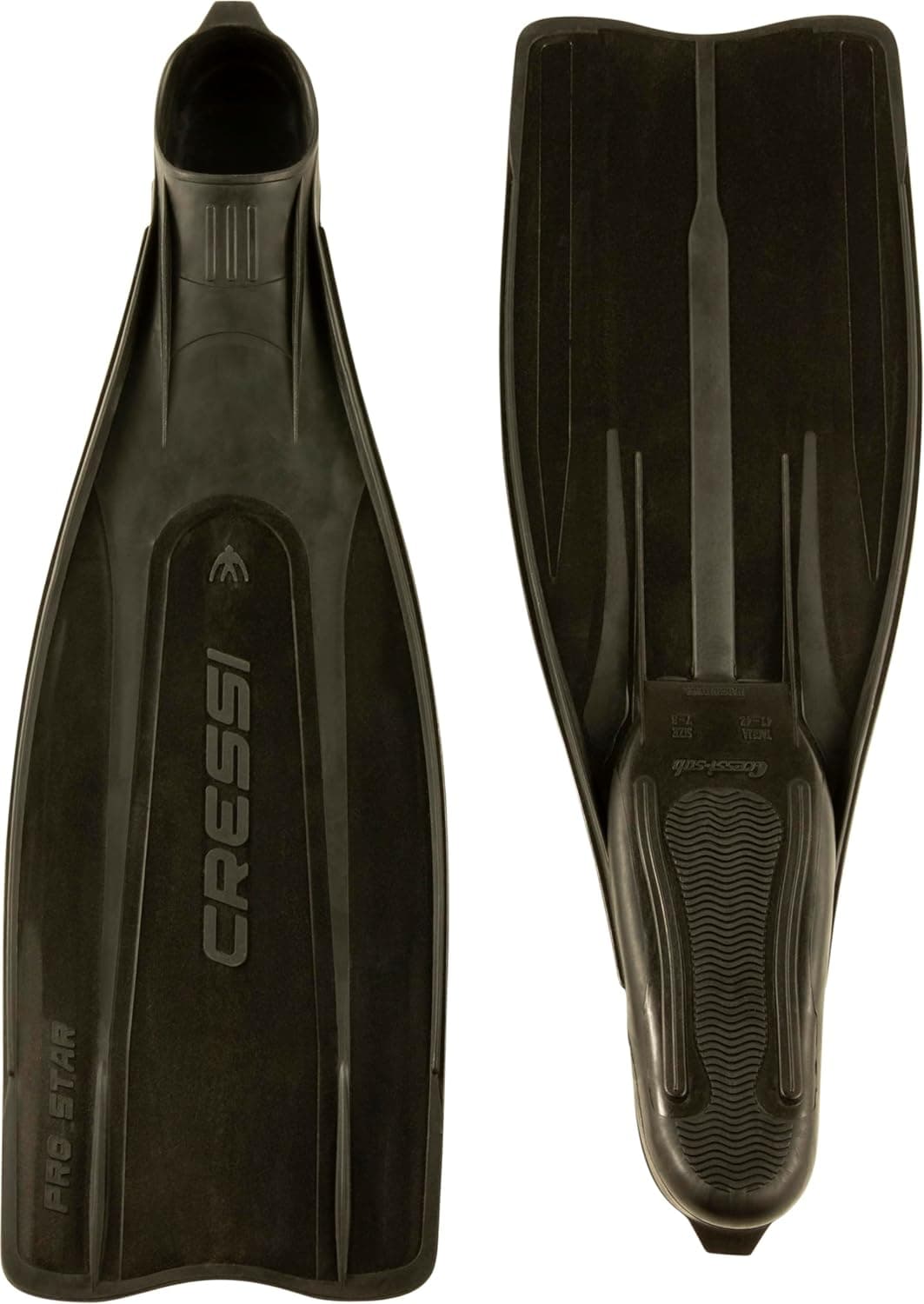 Cressi Pro Star Fins Black