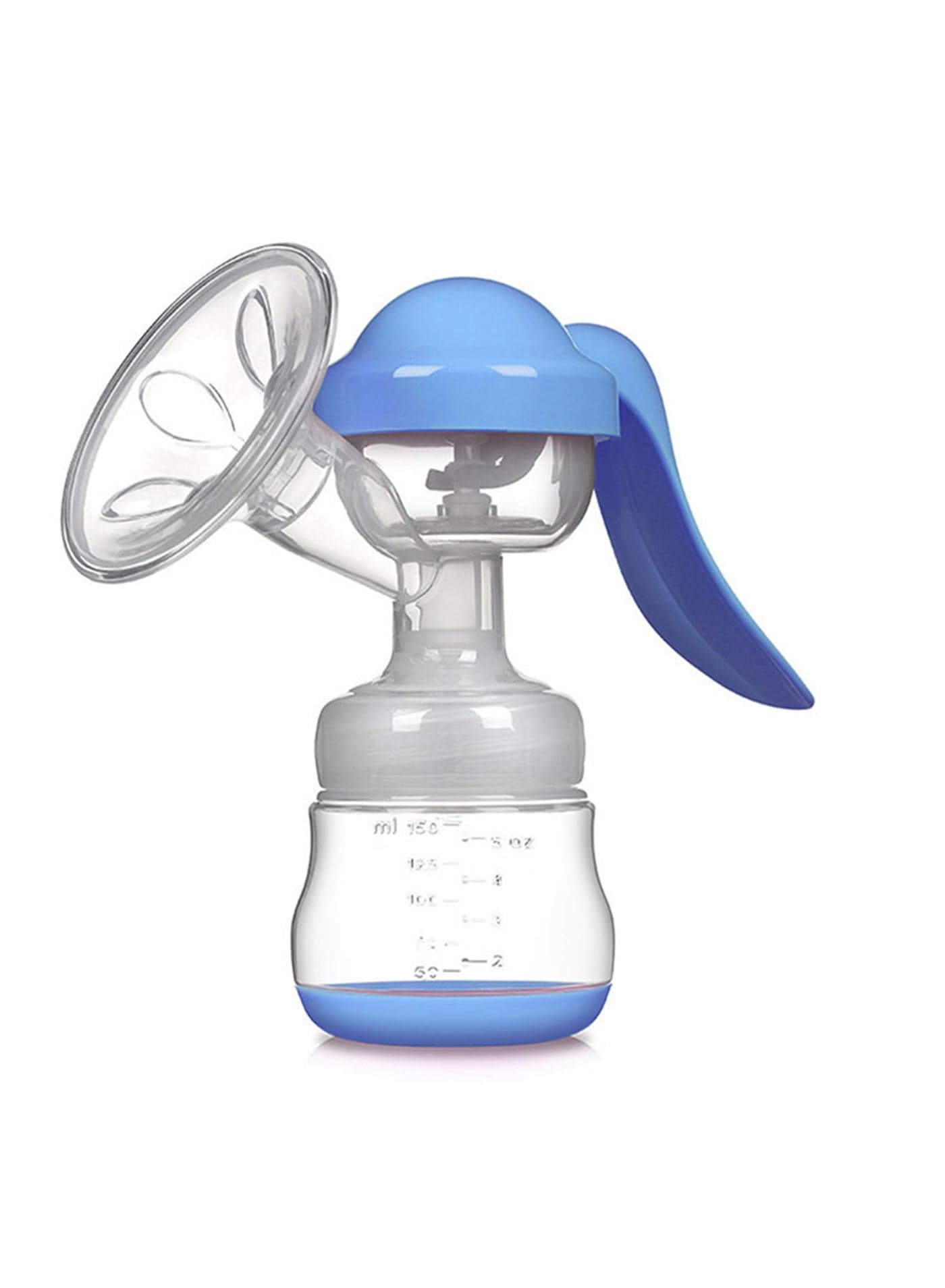 Portable Manual Breast Pump with 2 Modes, BPA-Free, Food-Grade Silicone for Comfort Efficiency