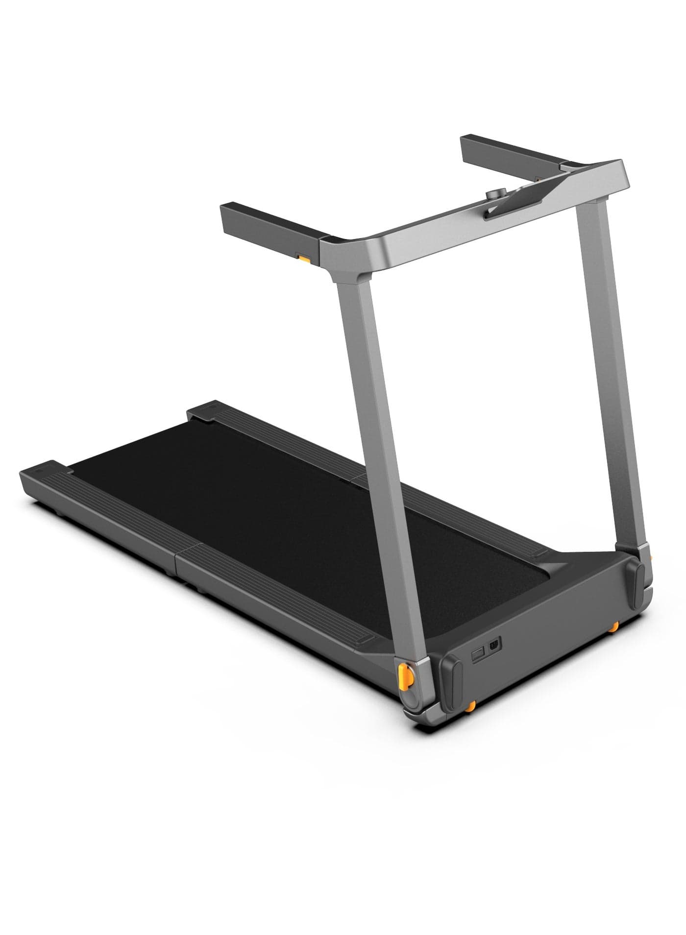 TRG1F Treadmill G1 with max. speed 12km/h, with 1.25HP brush motor, with Side Handrail | Led Display | Half Fold Design | 110Kg Max Load | Silver Grey