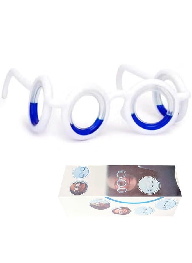 Portable Nausea Relief Glasses Airsick Sickness Seasickness Glasses For Sport Travel Gaming No Lens Liquid Glasses For Kids