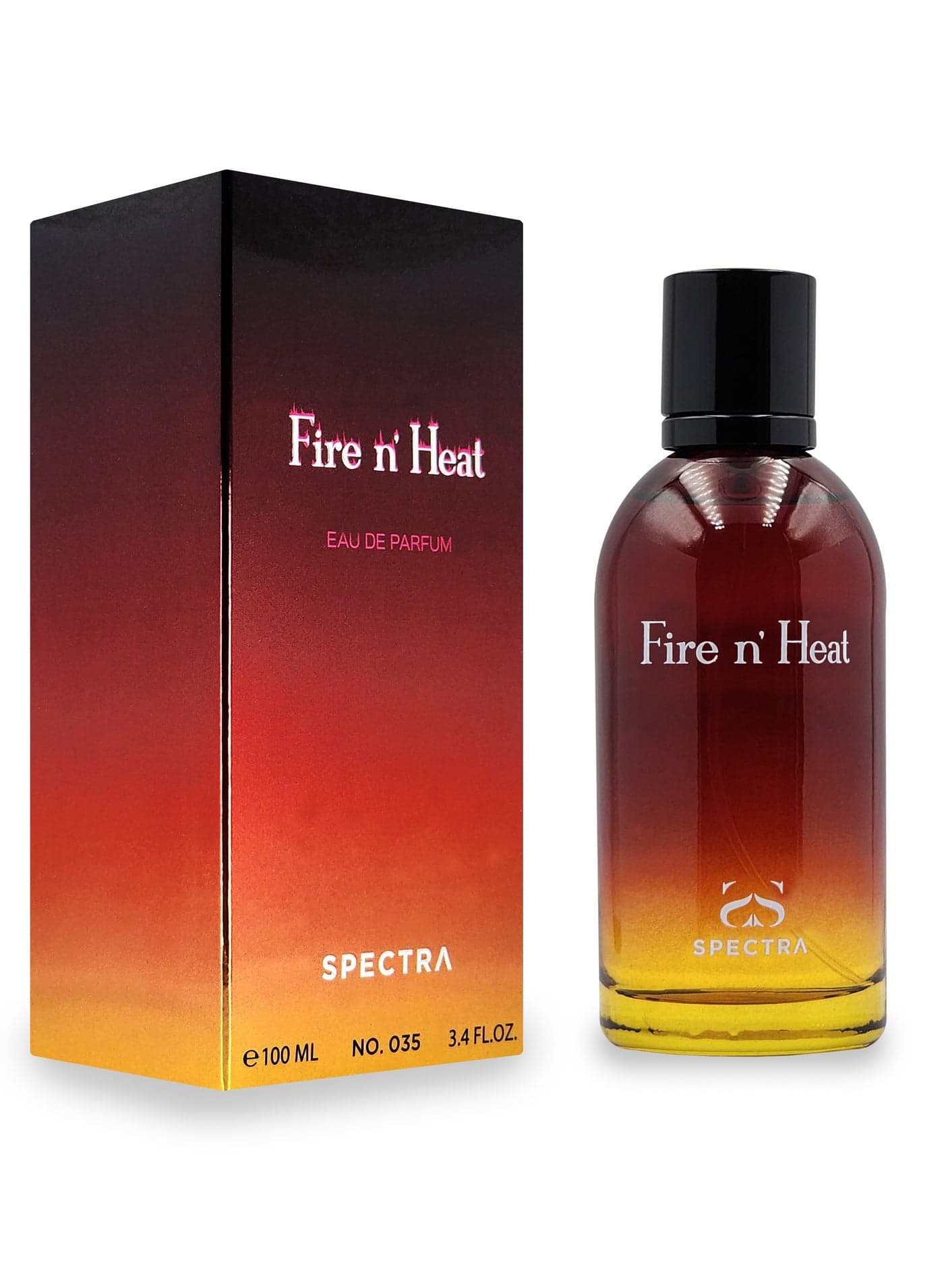 035 Fire N’ Heat EDP Perfume For Men - 100ml