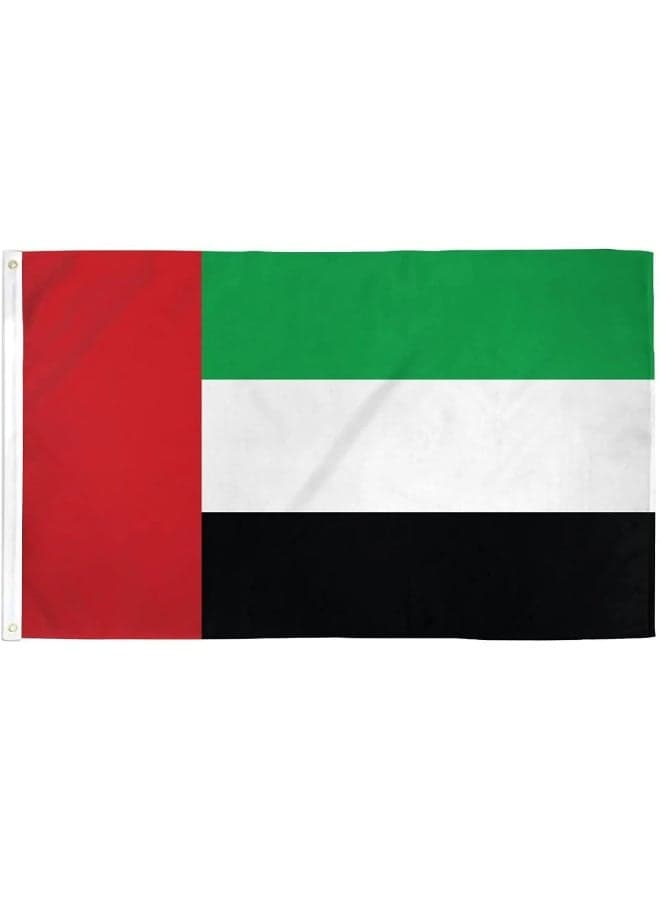 UAE 2x3ft Outdoor/Indoor Polyester Banner – 60x90 cm, Ideal for Sports Events and Home Use