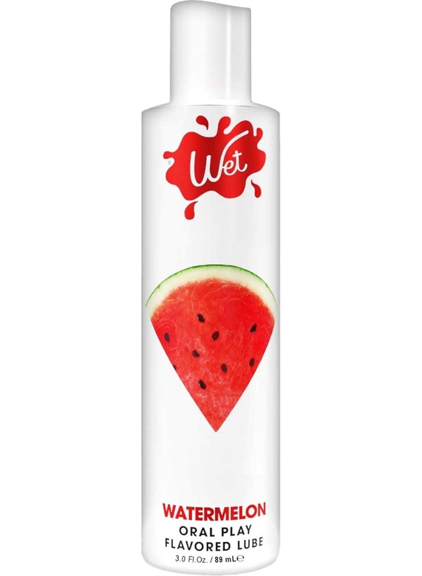 Wet Flavored Juicy Watermelon Edible Premium Lubricant (3oz)